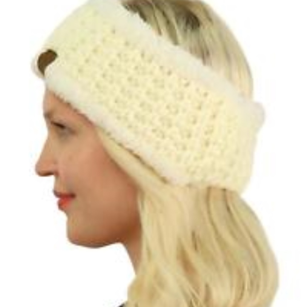 NWT Winter C.C Sherpa Fleece Lined Headwrap